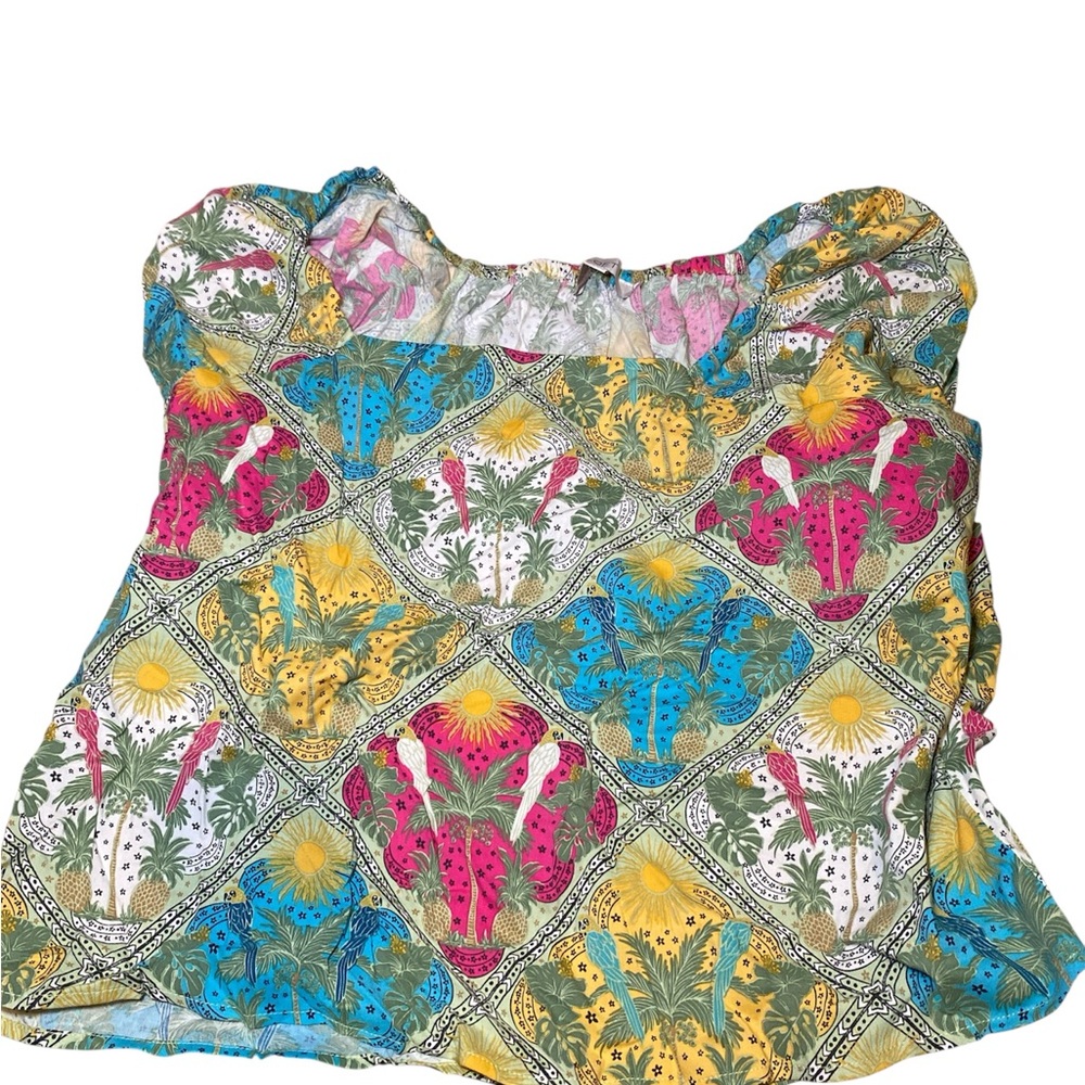 LOFT Kids Multicolor Floral Blouse